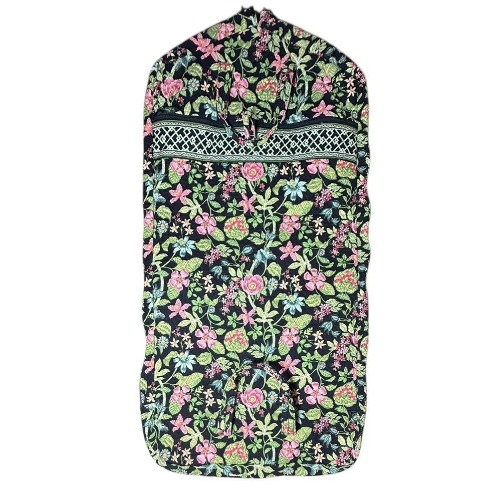 Vera Bradley Garment Bag Botanica Floral Long Hanging Clothes‎ Travel Organizer